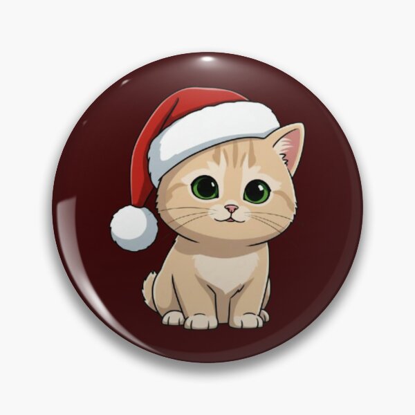 Item preview, Christmas Kitten designed and sold by StoneBluePlanet.