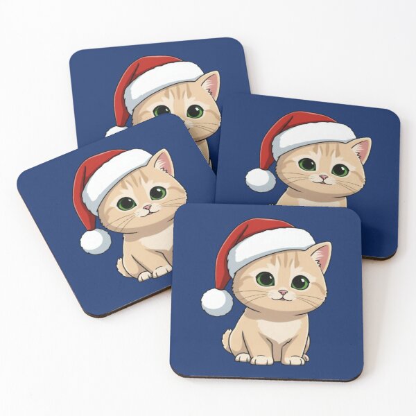 Item preview, Christmas Kitten designed and sold by StoneBluePlanet.
