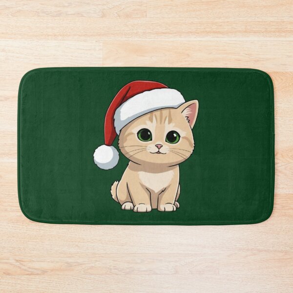 Item preview, Christmas Kitten designed and sold by StoneBluePlanet.
