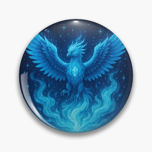 Artikelvorschau, Frostfire Phoenix – Winter Spirit Bird entworfen und verkauft von SarahsSZN.