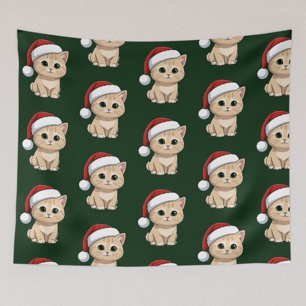 Item preview, Christmas Kitten designed and sold by StoneBluePlanet.