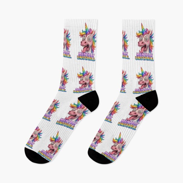 Item preview, Crazy unicorn, fantasy fun designed and sold by LoneAngel.