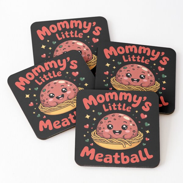 Item preview, Mommy's Little Meatball Love Italian Kid Funny  designed and sold by KotexTemu.