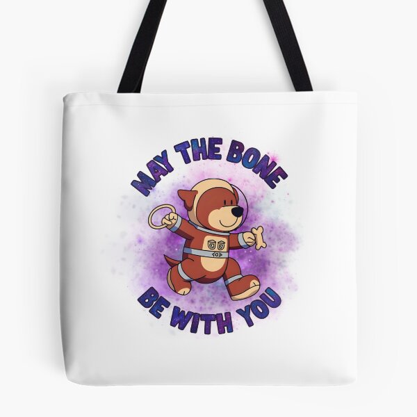 Item preview, May the Bone Be With You – Space Pup Adventure designed and sold by FeelCreations.