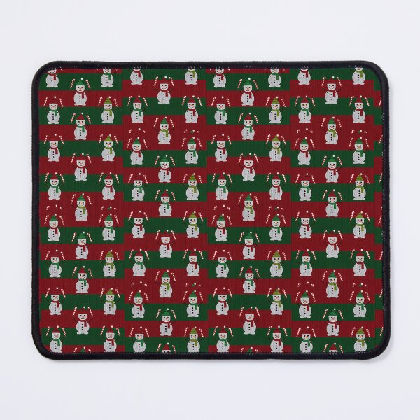 Item preview, Juggling Snowman Candy Cane Ugly Sweater Pattern designed and sold by Itsheartshop.