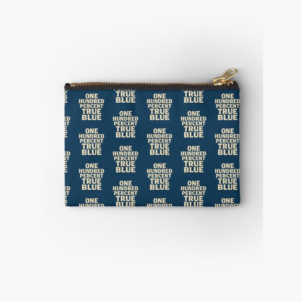 Item preview, One Hundred Percent True Blue – Aussie Pride Typography designed and sold by TroyTheTerrific.