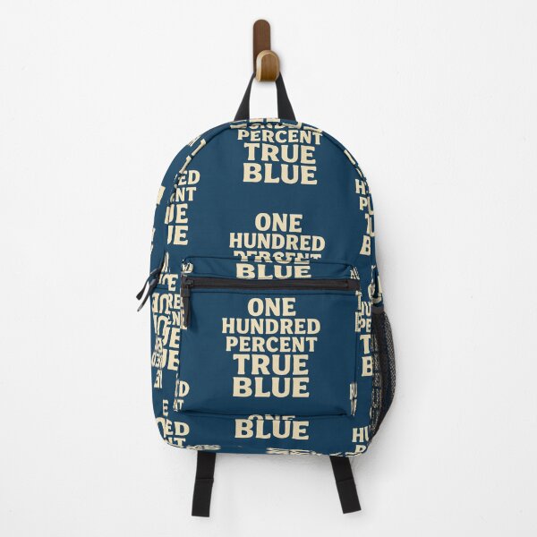 Item preview, One Hundred Percent True Blue – Aussie Pride Typography designed and sold by TroyTheTerrific.