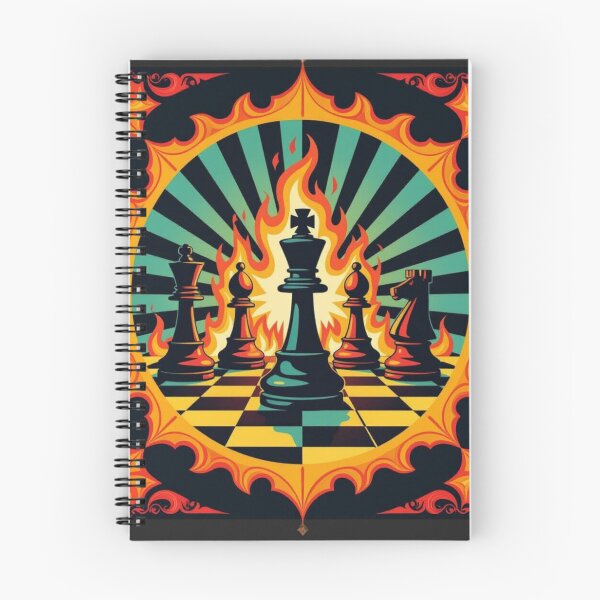 Item preview, Artwork Fire Chess  designed and sold by Planetporridge.