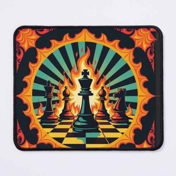 Item preview, Artwork Fire Chess  designed and sold by Planetporridge.