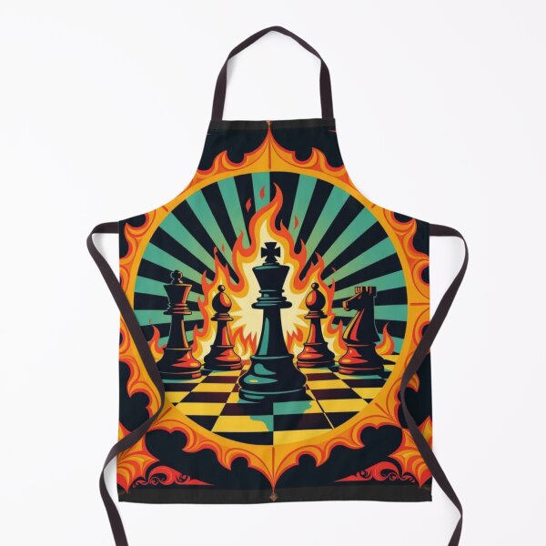Item preview, Artwork Fire Chess designed and sold by Planetporridge.