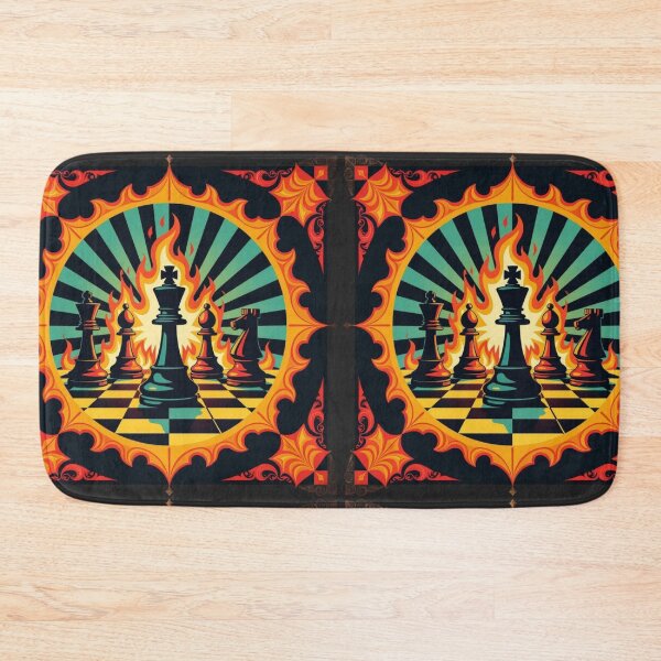 Item preview, Artwork Fire Chess  designed and sold by Planetporridge.