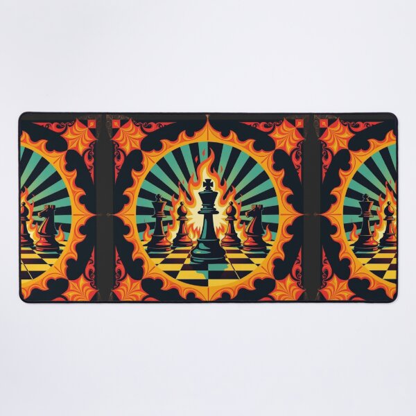 Item preview, Artwork Fire Chess  designed and sold by Planetporridge.