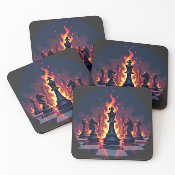 Item preview, Design Fire Chess  designed and sold by Planetporridge.