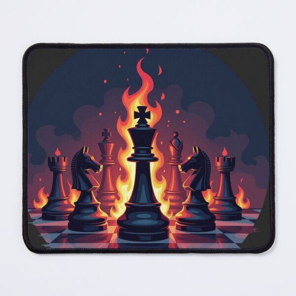Item preview, Design Fire Chess  designed and sold by Planetporridge.