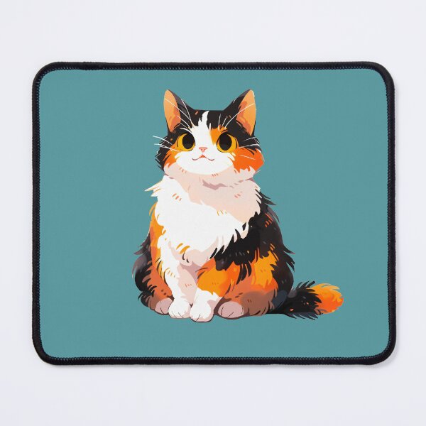 Item preview, Fluffy Calico Cat, For Calico Cat Lovers designed and sold by xiao xuans.