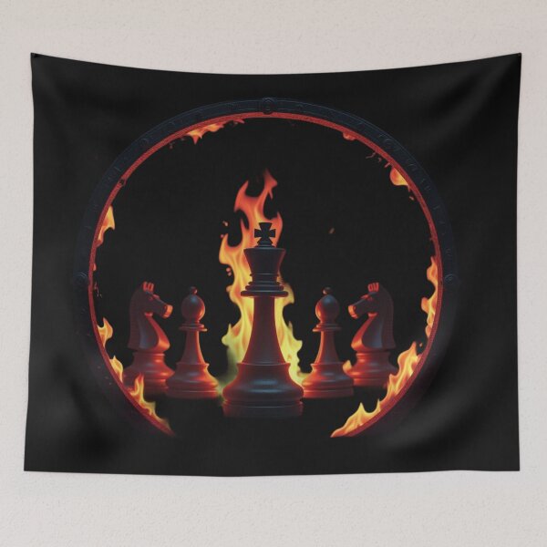 Item preview, Fire Chess Design designed and sold by Planetporridge.