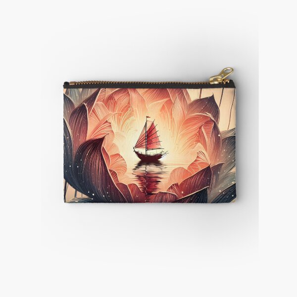 Item preview, Flower Boat, Ai Generated Art  designed and sold by ACC .