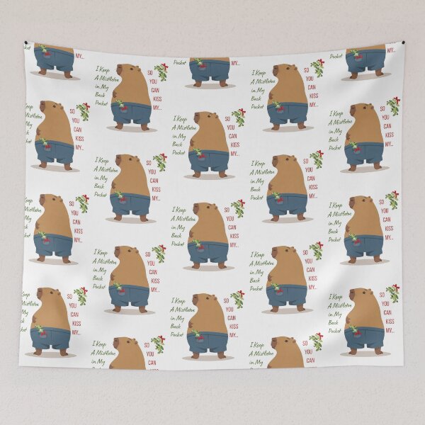 Item preview, I Keep A Mistletoe in My Back Pocket designed and sold by Sir Capy B.