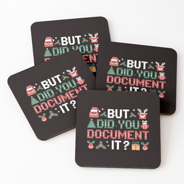 Item preview, Work Humor Christmas Sweater – But Did You Document It designed and sold by Redgiant87x.