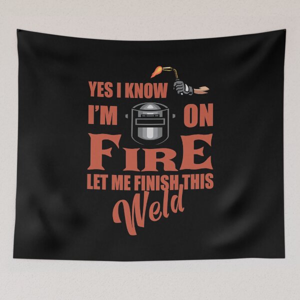 Item preview, Expert Welder Wisdom: Funny Metalworker Fire Slogan | Best Gift for Fabrication Dad, Tradesman & Pipe Fitter designed and sold by karibov.