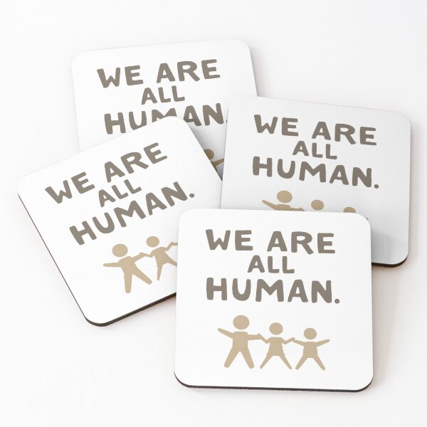 Item preview, We Are All Human designed and sold by Wear2Transform.
