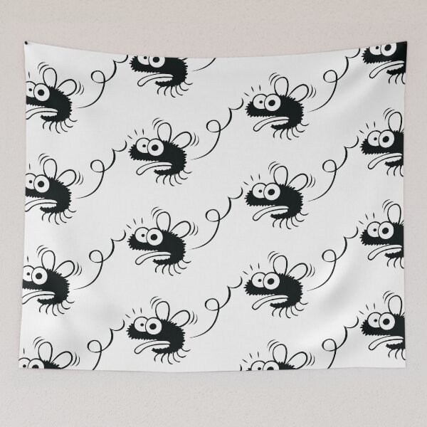 Item preview, Funny Hairy Fly Cartoon Buzzing Insect designed and sold by monikko.