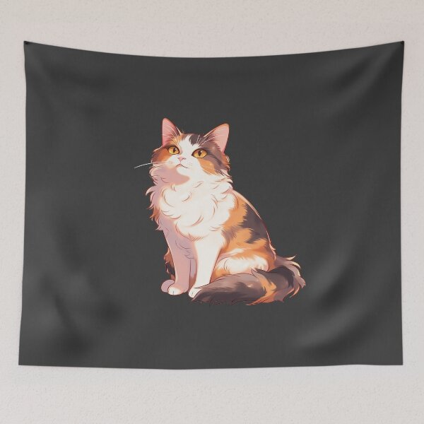 Item preview, Fluffy Cat,Orange Cat,Calico Cat Mom, For Calico Cat Lover designed and sold by xiao xuans.