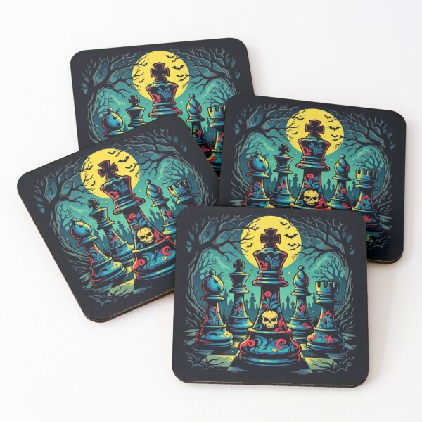 Item preview, Halloween Chess Artwork designed and sold by Planetporridge.
