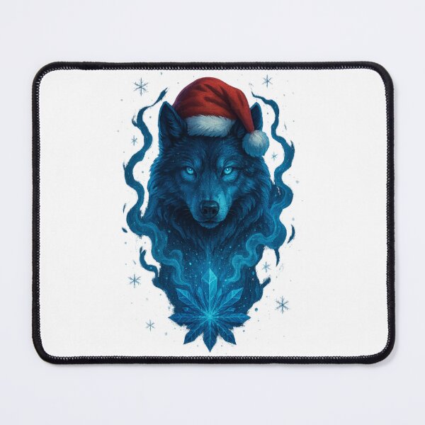 Item preview, Santa Frost Wolf – Winter Guardian designed and sold by SarahsSZN.