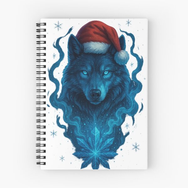 Item preview, Santa Frost Wolf – Winter Guardian designed and sold by SarahsSZN.