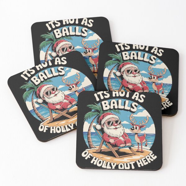 Item preview, It's hot as balls of holly out here for Sommer Christmas  designed and sold by InspiredFoul.