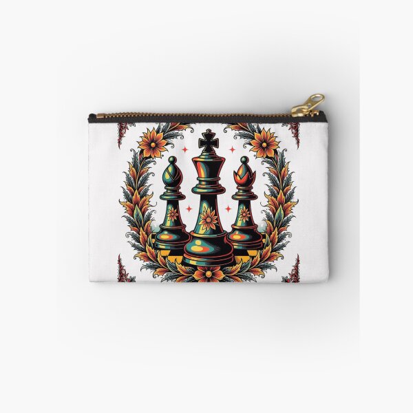 Item preview, Flower Art Chess Design designed and sold by Planetporridge.