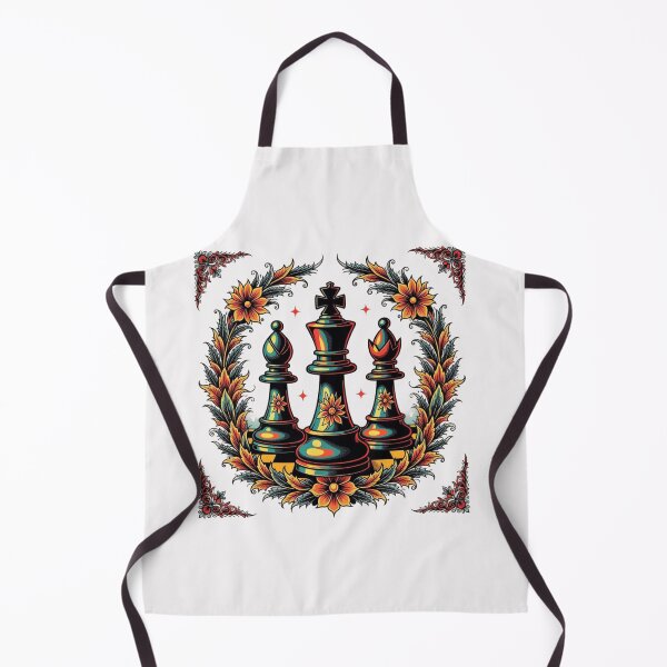 Item preview, Flower Art Chess Design designed and sold by Planetporridge.