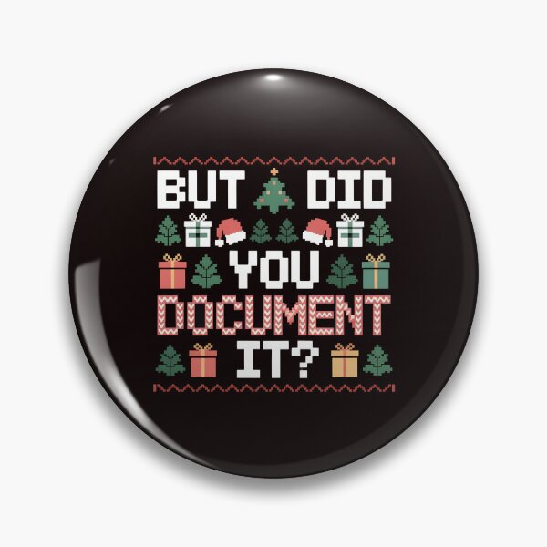 Item preview, Office Party Ugly Sweater – But Did You Document It designed and sold by Redgiant87x.
