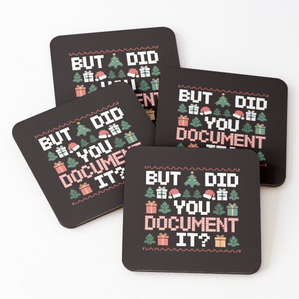 Item preview, Office Party Ugly Sweater – But Did You Document It designed and sold by Redgiant87x.