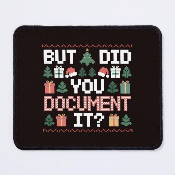 Item preview, Office Party Ugly Sweater – But Did You Document It designed and sold by Redgiant87x.
