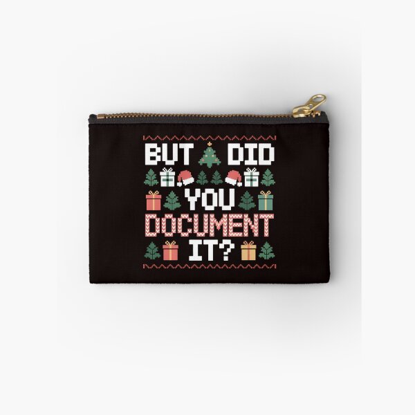 Item preview, Office Party Ugly Sweater – But Did You Document It designed and sold by Redgiant87x.