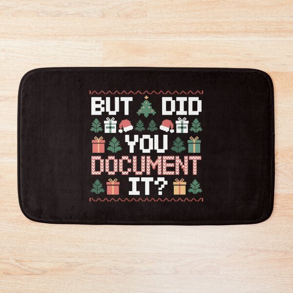 Item preview, Office Party Ugly Sweater – But Did You Document It designed and sold by Redgiant87x.