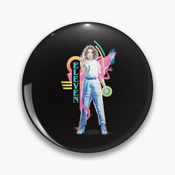 Item preview, Stranger Things Vintage Retro Eleven Superpowered 80's Icon designed and sold by Raulitome.