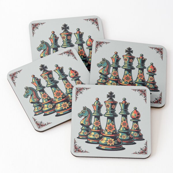 Item preview, Chess With Flower Art designed and sold by Planetporridge.