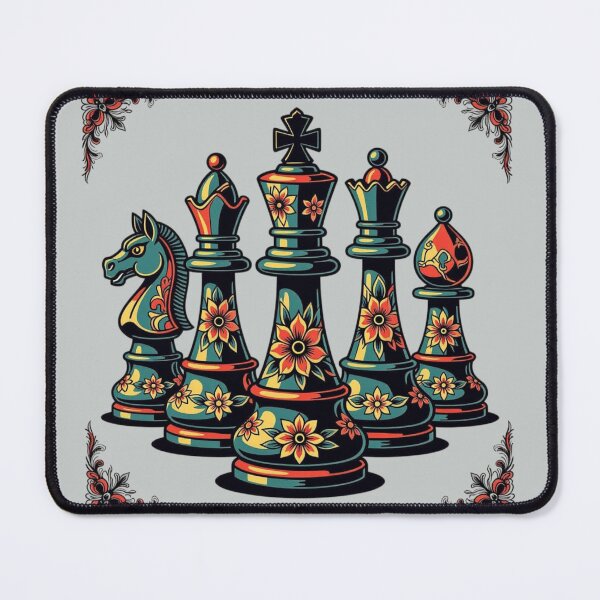 Item preview, Chess With Flower Art designed and sold by Planetporridge.