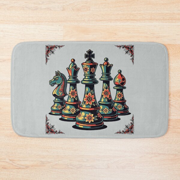 Item preview, Chess With Flower Art designed and sold by Planetporridge.