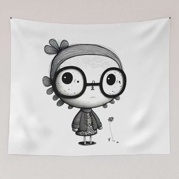 Item preview, A CARICATURE OF A CUTE POETIC COMIC designed and sold by infinitearte.