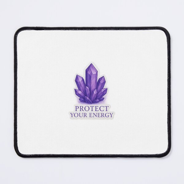 Item preview, Amethyst Crystal - Protect your Energy | Spiritual healing | witchy affirmation designed and sold by ZenMeUp.