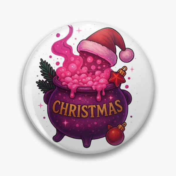 Artikelvorschau, Pink Xmas Cauldron – Magic Brew entworfen und verkauft von SarahsSZN.