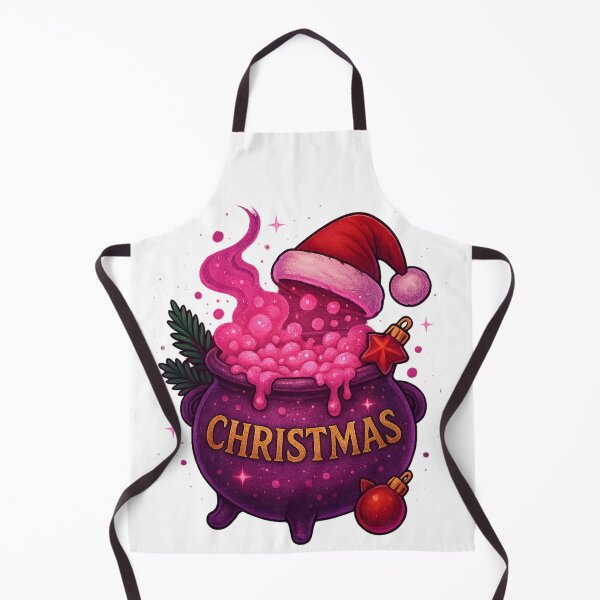 Item preview, Pink Xmas Cauldron – Magic Brew designed and sold by SarahsSZN.