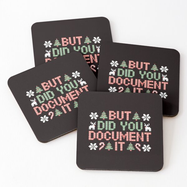 Item preview, Corporate Christmas Joke – But Did You Document It Sweater designed and sold by Redgiant87x.