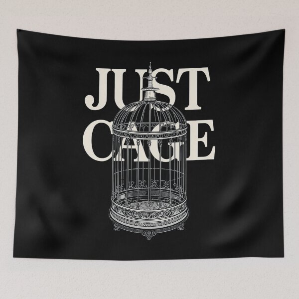 Item preview, Just a Cage – Conceptual Minimalist Artwork designed and sold by RED-MOUSE.