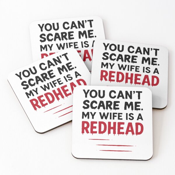 Item preview, You can't Scare Me My Wife Is A RedHead - Funny Mens designed and sold by hemagamo.