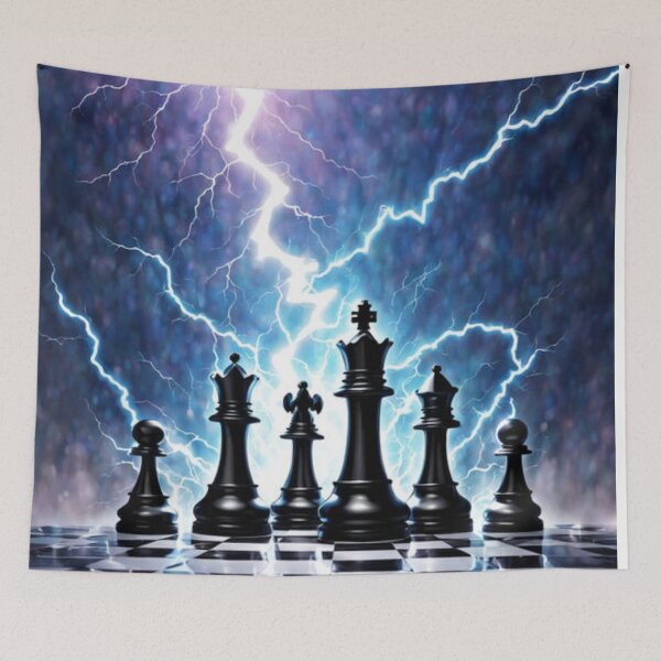 Item preview, Chess Lightning Art designed and sold by Planetporridge.